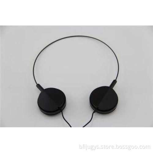 Foldable 3.5mm Stereo Head Phones Noise Cancelling For Lapt